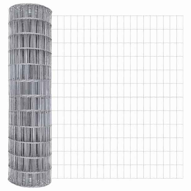 vidaXL Euro plot 1,6 x 10 m Železo potažené PVC