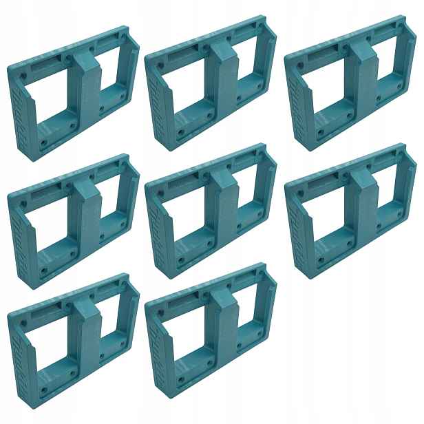 Dvojitý držák na baterie je vhodný pro Makita Lxt 18V 8ks