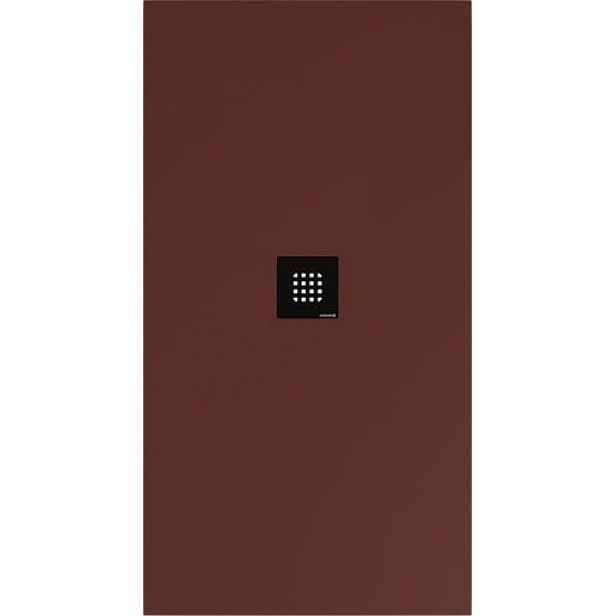 Sprchová vanička obdélníková Polysan Flexia 150x80 cm litý mramor hnědá 72901.71