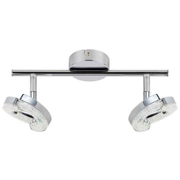 Stropní nástěnná lampa 2 LED páska Morris