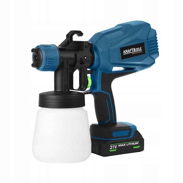 Akumulátorová stříkací pistole 21V 2000mAh Kraft&dele KD5481