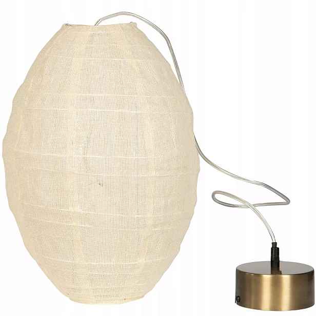 Závěsné Stropní Svítidlo Nad Stůl Boho Jutová Béžová Vysoká 45 cm do domu