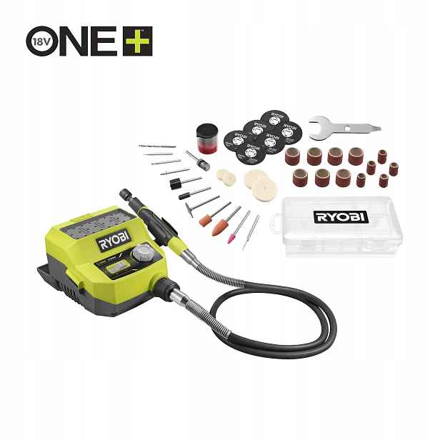 Ryobi RRTS18-0A35 18V One+ minibruska délka kabelu 120cm průměr objímky 3.2