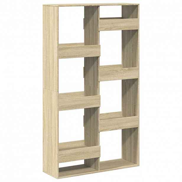 vidaXL Knihovna dub sonoma 100 x 33 x 175 cm kompozitní dřevo