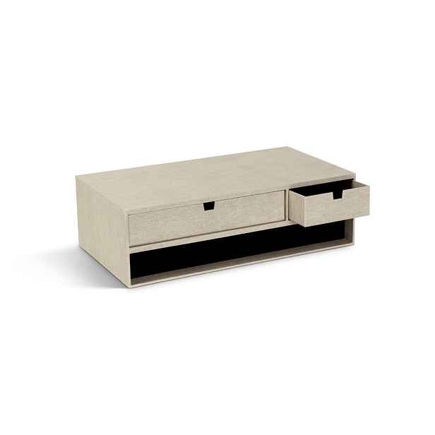 Kartonový organizér zásuvkový/na dokumenty Ted Canvas Paper Laminate – Bigso