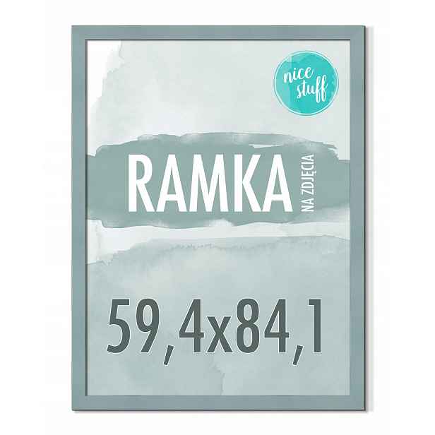 Rámeček 59,4x84,1 A1 Rámeček Na Fotografie Rámečky na fotografie plakát Šedo-modré