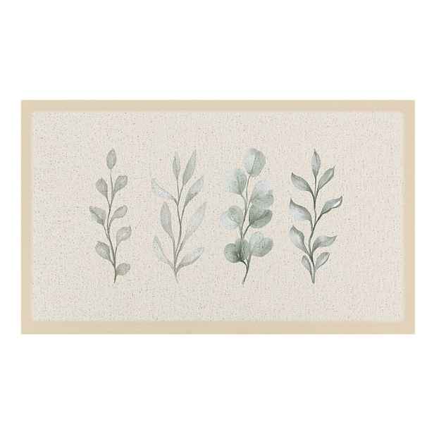 Rohožka 40x70 cm Neutral Leaves – Artsy Doormats