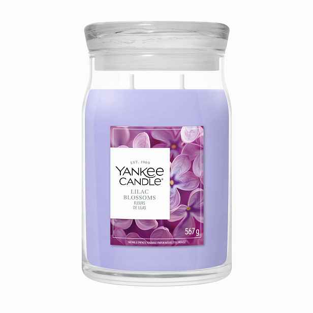 Velká vonná svíčka Yankee Candle Lilac Blossoms