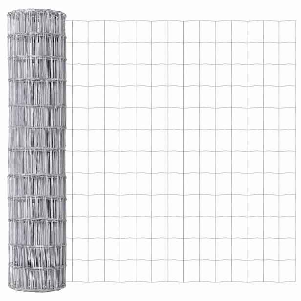vidaXL Euro plot 1 x 10 m Železo potažené PVC