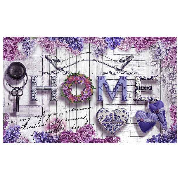 Fototapeta Flizelina Fialové bezy Vintage do domu Inspirace 208x146 lepidlo