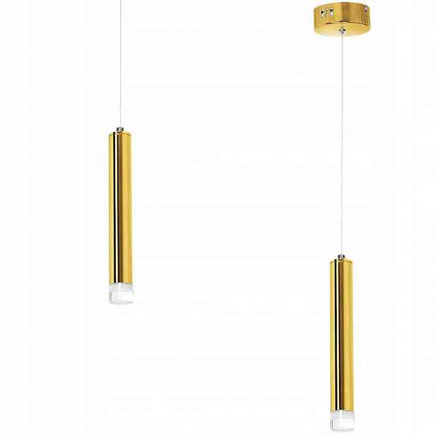 Závěsná lampa Milagro Goldie ML5713 Led 5W 4000K 350lm Zlatá Nastavitelná