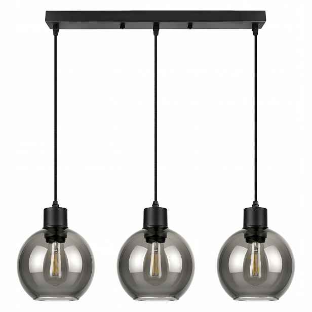 závěsné stropní svítidlo Lustr Stropní Svítidlo Led skleněné koule Kouřová Modern