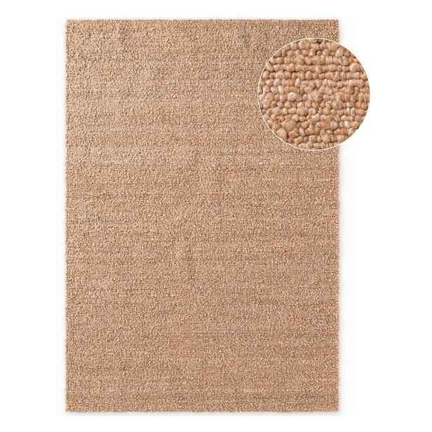 Béžový ručně tkaný koberec z materiálu bouclé 200x290 cm Notting Hill Portobello – Ted Baker