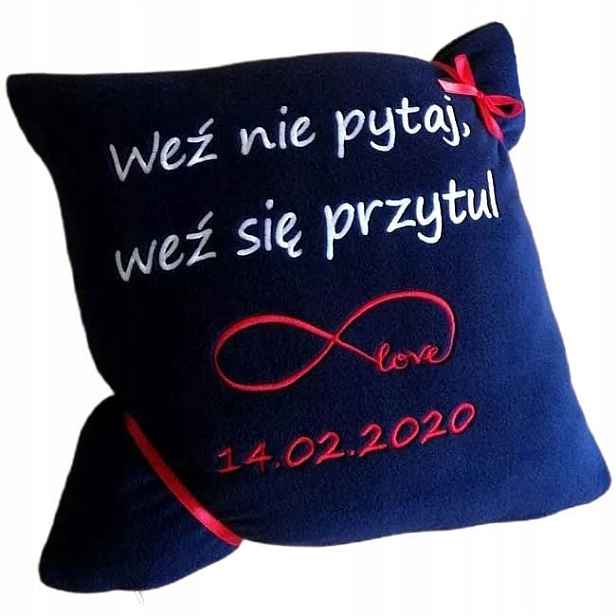 Dárek na Valentýna Den kluků pro manželova partnera muže Polštář