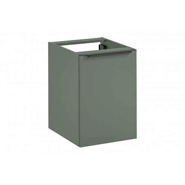 Szafka pod blat z koszem na pranie 40 cm Sombra Green