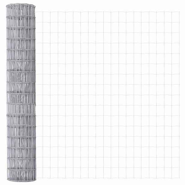 vidaXL Euro plot 1,5 x 10 m Železo potažené PVC