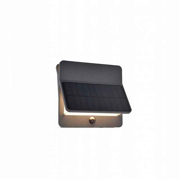 Solární Led svítidlo Aleta Solar tmavě šedé Lutec
