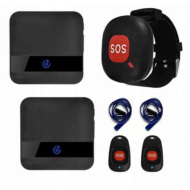 Alarm Pro Seniory Se Staršími Nemocemi, Tlačítko Přivolání Pomoci, NÁRAMEK3+2