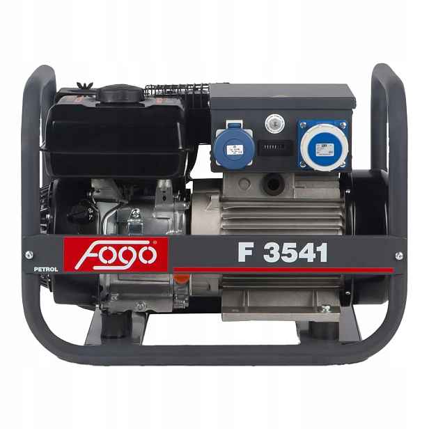 Jednofázový přenosný generátor Fogo F 3541 benzín