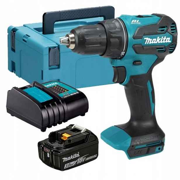 aku vrtačka 18 V, 65 Nm, Makita [DDF490SF1J] 3,0 Ah, Lxt