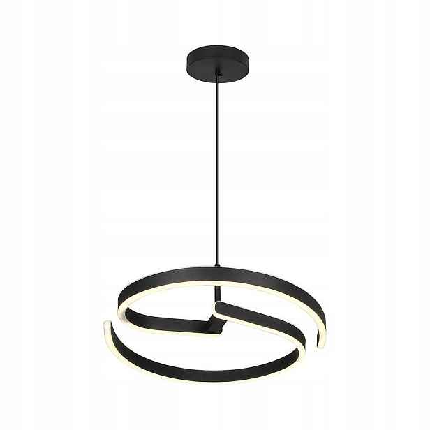V-tac Závěsné svítidlo 25W Led volant fi40cm černá VT-84045 4000K