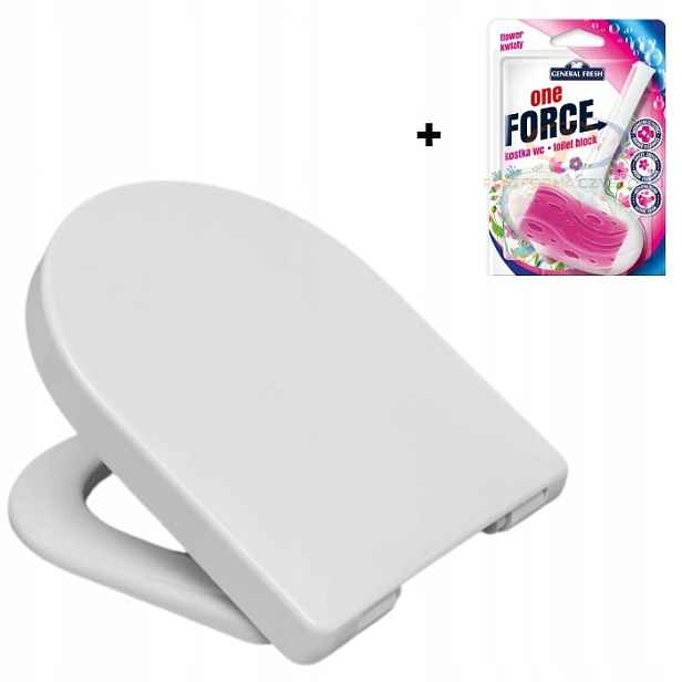 Volně padající Wc sedátko pro Grohe Serel Twarda Duroplast