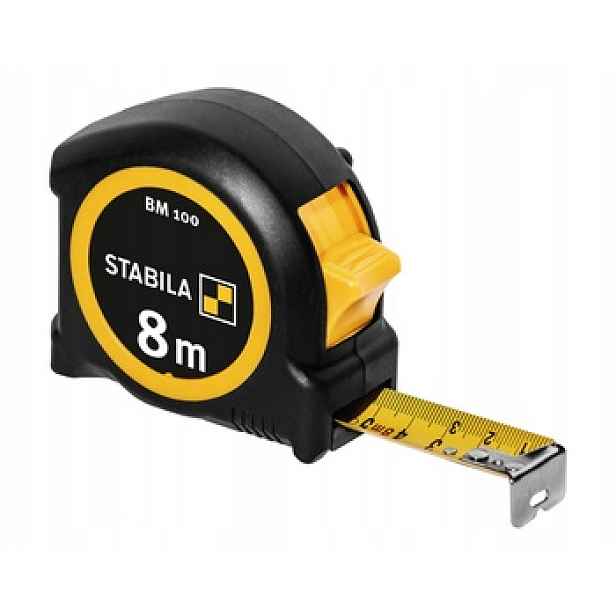 Kapesní metr BM100 Stabila 8 m