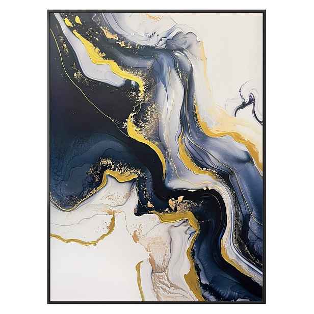 Obraz s ručně malovanými prvky s rámem/na plátně 70x100 cm Sky – Styler