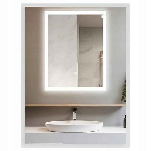 Zrcadlo podsvícené 60 x 80 cm Cosmo Antipara, stmívání, změna barvy
