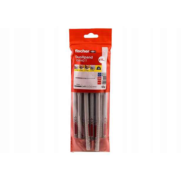 Fischer DuoXpand rámové hmoždinky 10x140 T pozinkovaná ocel 10 Ks