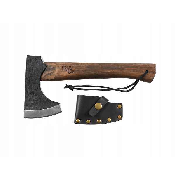Sekera Mfh Fox Outdoor Viking Ocel 3Cr13MoV Dřevěná jasanová rukojeť