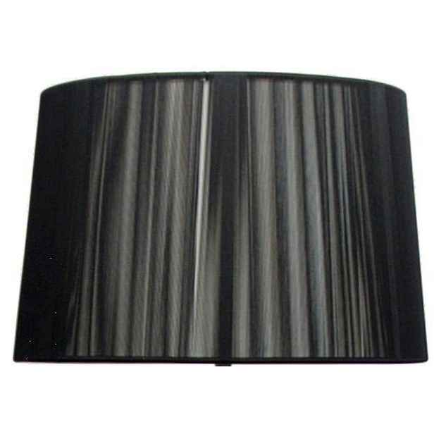 Stínidlo černé 35x22cm pro stojací lampu Gillenia