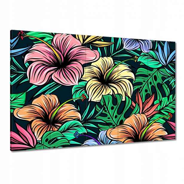 Obrazy 100x70 Monstera Zelený list