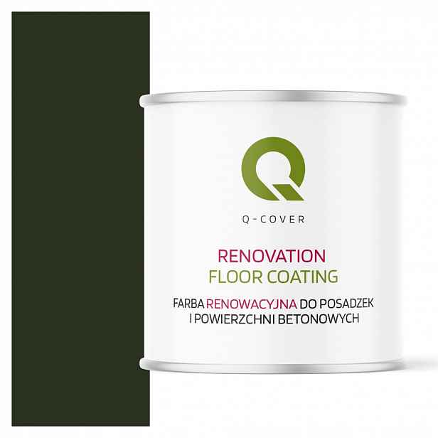 Barva Pro Renovaci Podlah Z Betonu Lahvově Zelená Barva Ral 6007 Lesklá 2,5 L