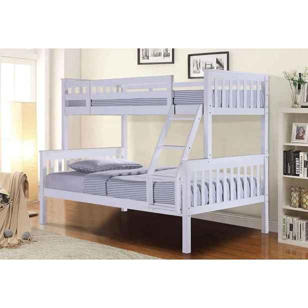 Casarredo Postel patrová ICEBERG 90 a 140x200 cm bílá