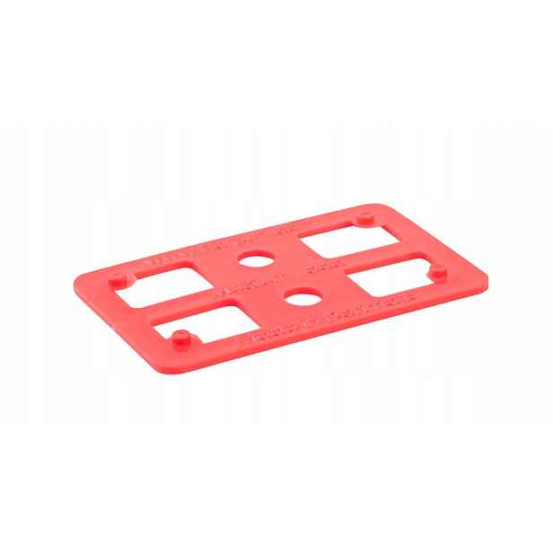 Distanční podložky 80x50 gr. 2 mm plastové distanční podložky do 2 tun 100 ks