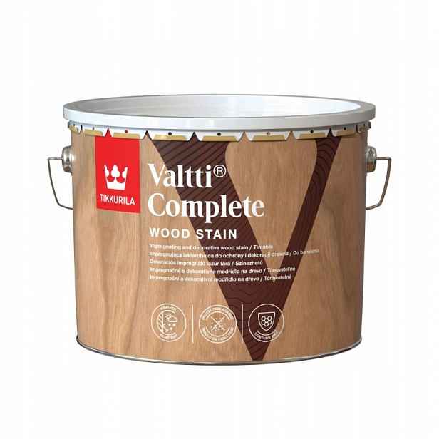 Matná Lakobejca Tikkurila Valtti Complete Lakobejca 2,7L bezbarvá