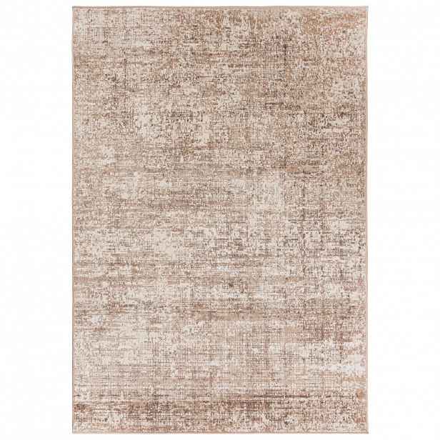 Mazovia KOBEREC béžový krémový abstraktní - 140 x 200 cm