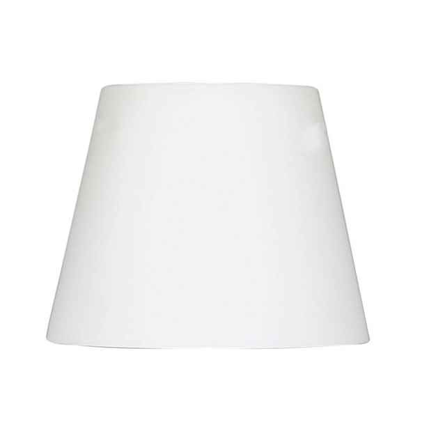 Bílé skleněné stínidlo pro závěsnou lampu Tango 19 cm
