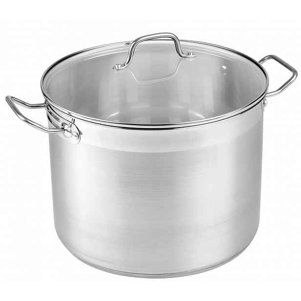 Hrnec Hrnec Velký Hrnec Vysoký Jednoduchý Inox Florina 30 cm 15,5 l