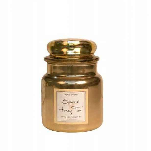 Střední svíčka Spiced Honey Tea M-Line Village Candle