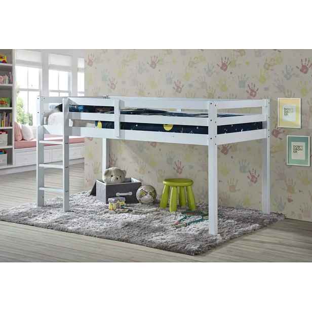 Casarredo Postel patrová BRONY 90x200 cm bílá