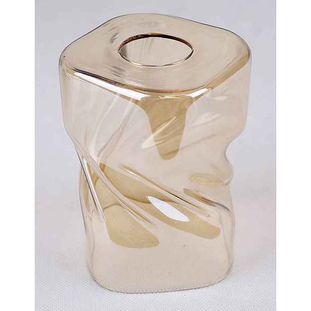 Jantarové skleněné stínidlo E27 pro lampu Felis