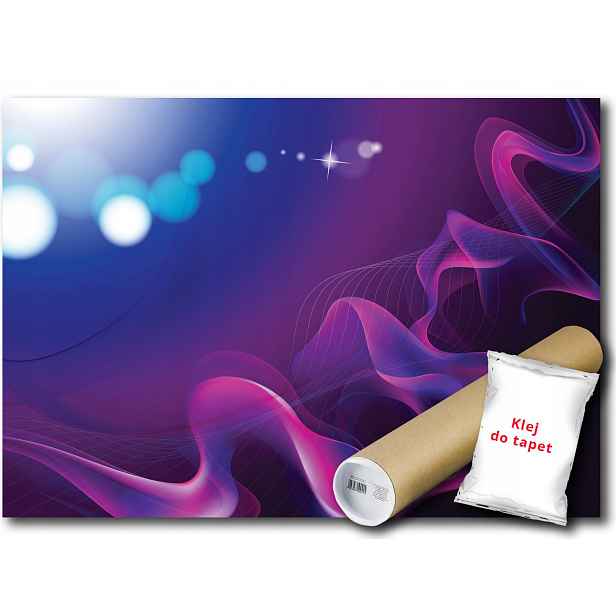 Fototapeta Fialové Vlny 11A V8 368x254 F2587