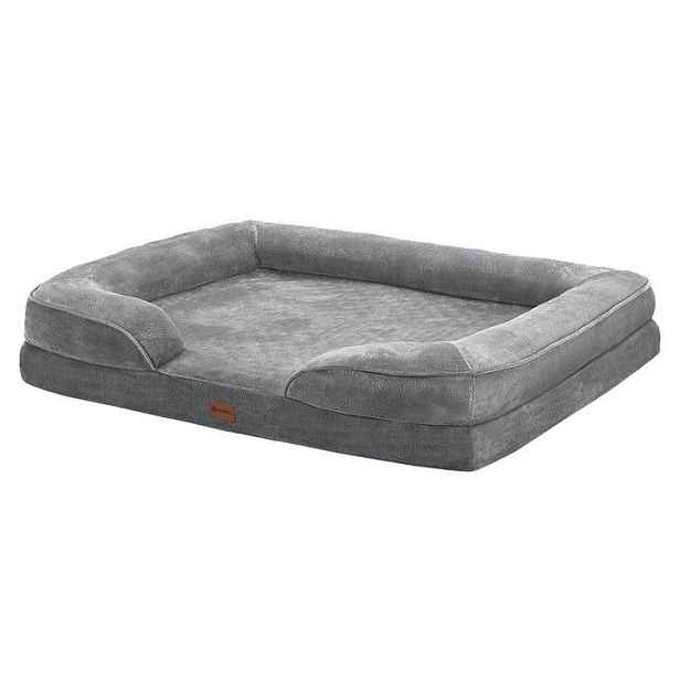 Juskys 107436 pelíšek pro psy 105x82x17 cm ortopedický šedá