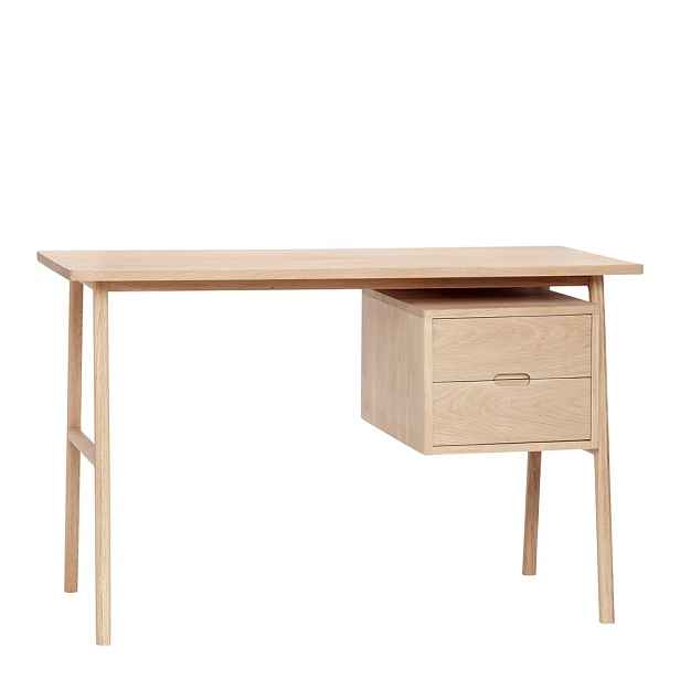 Pracovní stůl v dekoru dubu 57x120 cm Architect – Hübsch