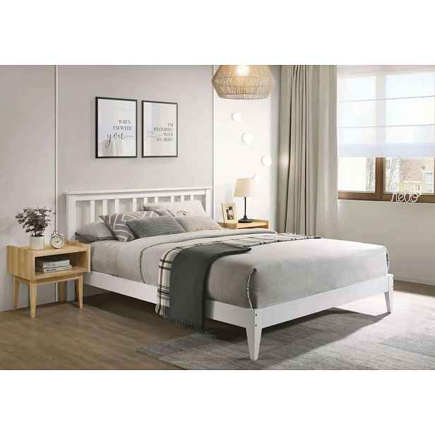 Casarredo Postel CHLOE 180x200 cm barva bílá