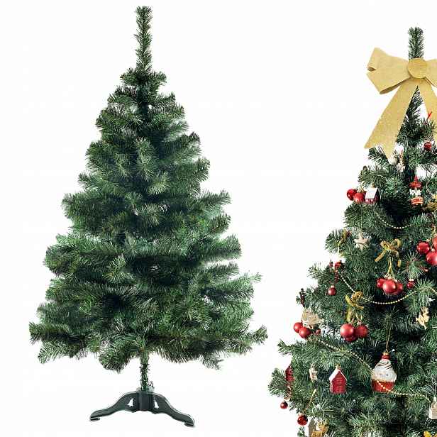 Umělý vánoční stromeček pro dekoraci vánočního stromku 150 cm