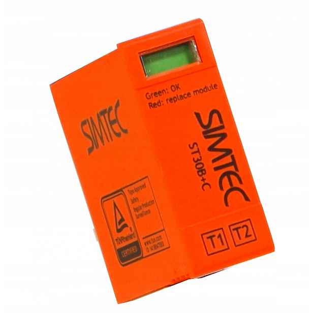 Vložka omezovače přepětí B+c 4P 30kA Simtec 275V