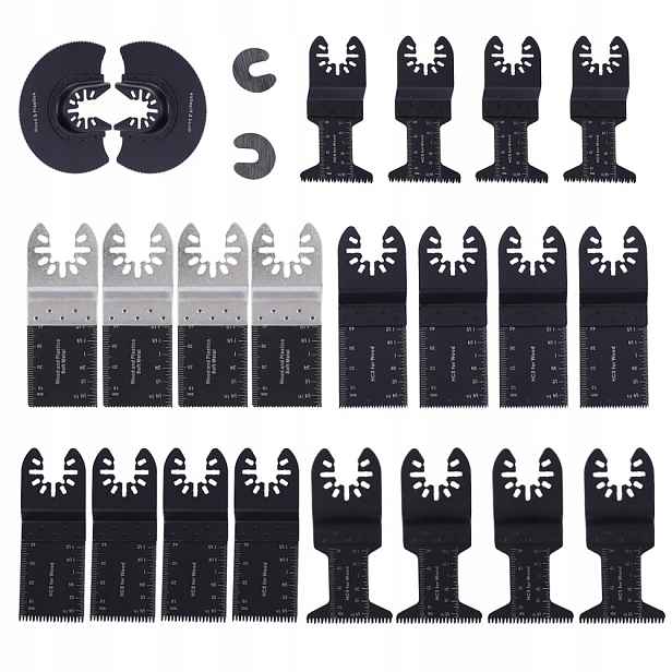 Sada Pilových Listů Pro Multi-tool, 24 Kusů